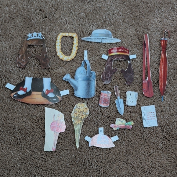 American Girls Paper Dolls Book 1992 - Picture 9 of 10